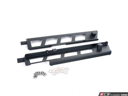 ES#3420927 - 024348ECS01 - Intercooler Delete Bracket Kit - Effectively removes your stock intercooler when using a FMIC. Saves over 6 pounds and increases airflow to the radiator. - ECS - Audi Volkswagen