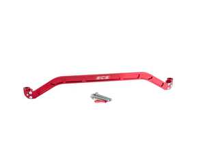 ES#3536468 - 020801ECS02-02KT -  MK7 Front Subframe Brace - Red Anodized - Add structural bracing between both front control arm mounts for increased chassis rigidity - ECS - Volkswagen