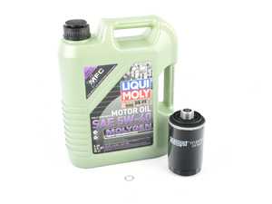ES#3624199 - 3195824PDKT98XIL - 2.0T 5w40 Oil Change And Filter Kit - TSI Engine - Assembled By ECS - 
