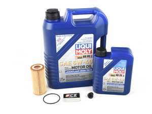 ES#4012394 - 3199849PDK1E5MML - MK7 GTI 2.0T 5w40 Oil Change And Filter Kit - TSI Engine (2015+) - Assembled By ECS - 