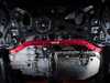 ES#3536468 - 020801ECS02-02KT -  MK7 Front Subframe Brace - Red Anodized - Add structural bracing between both front control arm mounts for increased chassis rigidity - ECS - Volkswagen