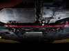 ES#3536468 - 020801ECS02-02KT -  MK7 Front Subframe Brace - Red Anodized - Add structural bracing between both front control arm mounts for increased chassis rigidity - ECS - Volkswagen