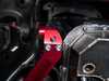 ES#3536468 - 020801ECS02-02KT -  MK7 Front Subframe Brace - Red Anodized - Add structural bracing between both front control arm mounts for increased chassis rigidity - ECS - Volkswagen