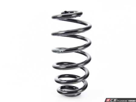 ES#4147698 - 36-147908 - B3 OE Replacement Rear Coil Spring - Priced Each - Black, powder-coated B3 replacement OE coil spring - Bilstein - Audi