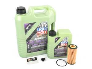 ES#4013491 - 3199849PDKVCP4T9 - MK7 GTI 2.0T 5w40 Oil Change And Filter Kit - TSI Engine (2015+) - Assembled By ECS - 