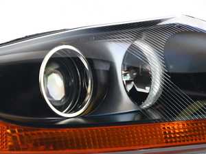 ES#3032347 - 63127165702 - Bi-Xenon Headlight Assembly - Right - with Yellow Turn Signal - Hella - BMW
