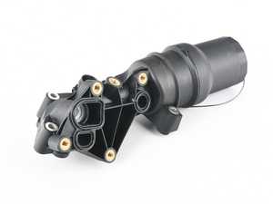ES#4045304 - 07K115397D - Oil Filter Base Housing - Engine block mounted housing which holds the engine oil filter - Hamburg Tech - Audi Volkswagen