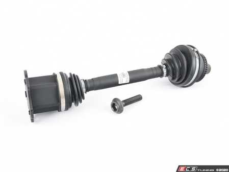 ES#4231891 - 8E0407272BA - Front Axle Assembly - Right  - Complete driveshaft with CV joints; ready for installation - GKN Drivetech - Audi