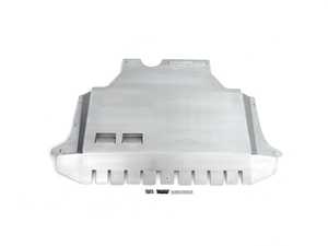 ES#4158828 - 006460la01KT -  Tiguan MQB Street Shield Skid Plate  - Protect your vehicle's oil pan and other critical powertrain parts with this 3/16" (4.8mm) thick aluminum skid plate - ECS - Volkswagen