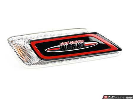 ES#3533647 - 63137448394 - JCW Side Turn Signal - Right - Add some JCW flare to the side scuttle - Genuine MINI - MINI