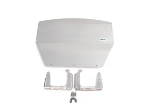 Aluminum Street Shield Skid Plate Kit - Milled Finish