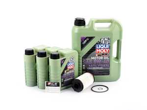 ES#4266277 - 06M198405FKT3 - Oil Service Kit - Includes Liquimoly Molygen High Performance Engine Oil (5w-40), Filter, drain plug, and washer for a complete oil service - Assembled By ECS - Audi