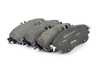 ES#3678250 - 0084200320 - Front Brake Pad Set  - OE Replacement with shims - Textar - Mercedes Benz
