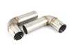 ES#3969319 - SSXVW529 - 3" Cat Back Exhaust System - Non Resonated  - Get that Exhaust tone you've been looking for! Features 3" construction with 4" Matte Black "GT100" style tips. - Milltek Sport - Volkswagen