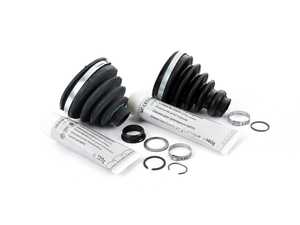 ES#2762949 - 8e0498201bkt - Front CV Joint Refresh Kit - Priced Each - Includes both inner & outer boots with hardware - Services one axle - Assembled By ECS - Audi