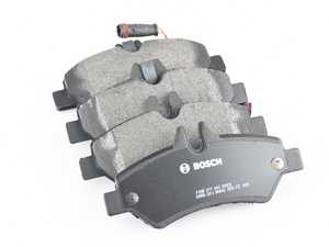 ES#3691412 - 0044206920 - Rear Brake Pad Set - Bosch's QuietCast technology for longevity and smooth operation throughout the life of the pad - Bosch - Mercedes Benz