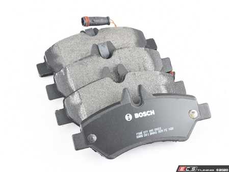 ES#3691412 - 0044206920 - Rear Brake Pad Set - Bosch's QuietCast technology for longevity and smooth operation throughout the life of the pad - Bosch - Mercedes Benz