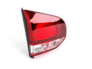 ES#1923578 - 5K0945093AA - Left Inner Tail Lamp - With Rear Fog Light (Tinted) - For customers looking to add the rear fog option to their MkVI - Genuine European Volkswagen Audi - Volkswagen