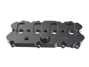 Billet Valve Cover - Black Anodized 