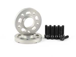 ES#3557295 - 021460tms03KT8 - Turner Motorsport Silver Wheel Spacer & Bolt Kit - 20mm - (NO LONGER AVAILABLE) - Lightweight wheel spacers with a machined tab for easy removal - Turner Motorsport - 