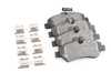 ES#3691412 - 0044206920 - Rear Brake Pad Set - Bosch's QuietCast technology for longevity and smooth operation throughout the life of the pad - Bosch - Mercedes Benz