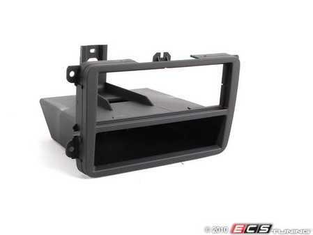 ES#3549750 - 6RU8570581QB - Single DIN Radio Frame - Allows you to replace your factory radio with a single DIN aftermarket unit, and gain storage underneath - Genuine Volkswagen Audi - Volkswagen