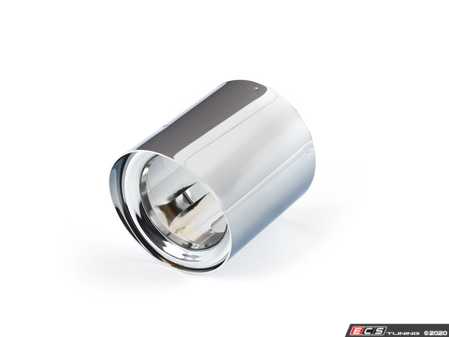 ES#3110915 - 18308615860 - JCW Exhaust Tip - Chrome - NON JCW logo tips for the factory JCW exhaust cars, not JCW Tuning kit exhaust - Genuine MINI - MINI