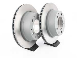 ES#2549816 - 91135204108KT - Rear Brake Rotors - Pair 11.4" (290mm) - Rear axle fitment - Both left and right - Sebro - Porsche
