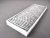ES#240535 - 8A0819439A - Charcoal Lined Cabin Filter / Fresh Air Filter - The activated charcoal filters odor from reaching the cabin - Bosch - Audi Volkswagen