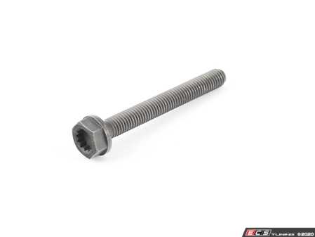 ES#3641025 - WHT008383 - Hex Bolt - Priced Each - Used to secure the main bearing cap to the engine block. M10x80 - Genuine Volkswagen Audi - Volkswagen