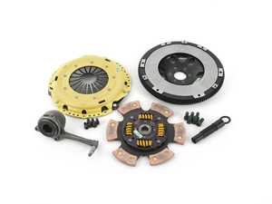 ES#3438060 - VW5-HDG6 - Performance Race Clutch Kit - With Lightweight Flywheel - Handles up to 525 lb-ft of torque and includes single mass flywheel (16lbs) - ACT - Audi Volkswagen