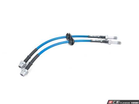 ES#4305480 - 007340LAFKT2 - Turner Stainless Steel Brake Line Replacement Kit  - Front and rear Turner Stainless Steel brake lines with fluid and tools for a complete DIY - Assembled By ECS - BMW
