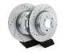 ES#3156037 - K045 - Z23 Evolution Sport Brake Kit - Rear - Includes drilled and slotted rotors, carbon fiber infused ceramic brake pads, and all new premium hardware. - Power Stop - BMW