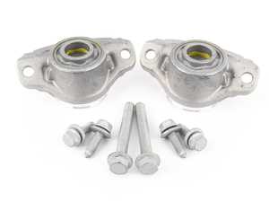 ES#3659453 - 5Q0513353GKT1 - Genuine Rear Shock Mount Kit - Stage 1  - Includes rear shock mounts and shock securing hardware - Genuine Volkswagen Audi - Volkswagen