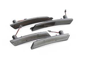 ES#4000108 - V-170136 - Smoked Lens LED Side Market Set - Set Of 4 - Smoked led bar version of the front single amber and rear red marker lights. - Vinstar - MINI
