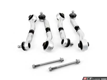 ES#4164442 - 81383 - Adjustable Front Upper Control Arm Kit - Adjust front camber and caster 1.5 on the Audi B9 platform with these forged aluminum adjustable control arms from SPC! - SPC - Audi
