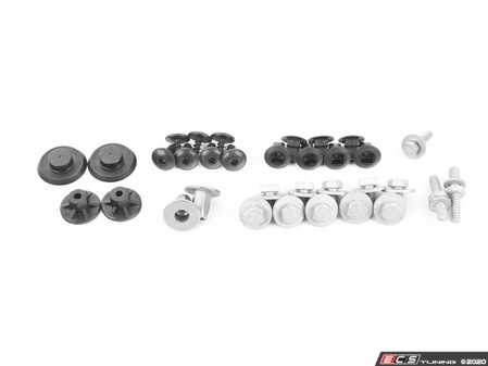 ES#2831479 - 5G0898625 - Front Fender Hardware Kit - Complete set of hardware to attach one front fender - Genuine Volkswagen Audi - Volkswagen