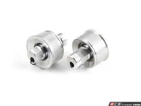 ES#4017732 - SPL-CRB-F3X - Adjustable Front Caster Rod Monoball Bushings - SPL Parts FKS Series Front Caster Rod Bushings replace the stock flexible rubber bushings with low friction, articulating Spherical Bearings eliminating bushing deflection and reducing friction. - SPL Parts - BMW