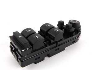 ES#166911 - 61313414355 - Window Switch - Left - Controls window and mirror function. - Genuine BMW - BMW