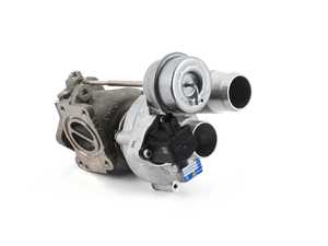 ES#4351855 - 11657649496KT1 - MINI N18 JCW Turbo And Turbo Installation Kit - Used to install a new stock turbo, includes turbo, both types of the 3 point triangular gaskets, use only one. Includes all oil and coolant lines, studs, and Liqui Moly sealant - Assembled By ECS - MINI