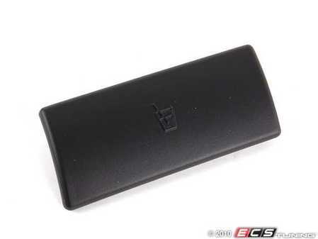 ES#117307 - 51457056652 - Cup Holder Trim - Right - Restore cup holder trim with this black replacement piece - Genuine BMW - BMW