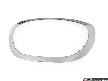 ES#3193766 - 51137388117 - Chrome Headlight Ring - Left - Replace your damaged or rock chipped chrome - Genuine MINI - MINI