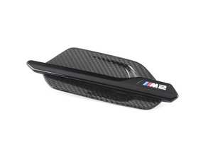 ES#3624753 - 51712453942 - Carbon Fiber Fender Side Grille - Right - Carbon Fiber side grilles to set your M2 apart - Genuine BMW M Performance - BMW