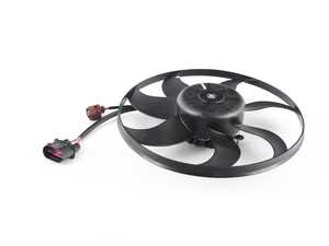 ES#4066870 - 1K0959455FR - Primary Fan Assembly - 360mm - Larger of the two cooling fans found behind the radiator - ACM - Audi Volkswagen
