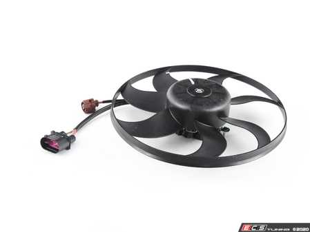 ES#4066870 - 1K0959455FR - Primary Fan Assembly - 360mm - Larger of the two cooling fans found behind the radiator - ACM - Audi Volkswagen