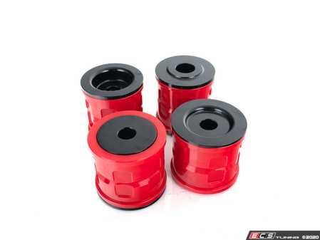 ES#4304572 - 006012LA01KT - Polyurethane Subframe Bushings - 95A - F3X, F2X - You may not notice but the rear subframe bushings shrink and crack and you lose performance. Make sure your handling is tight and your tires planted with poly rear subframe bushings! - ECS - BMW