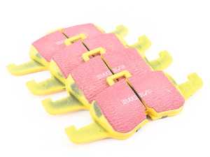 ES#4030461 - DP42256R - Front YellowStuff Performance Brake Pad Set - EBC's premium sport street pad that offers high friction levels and heat fade resistance - EBC - Audi