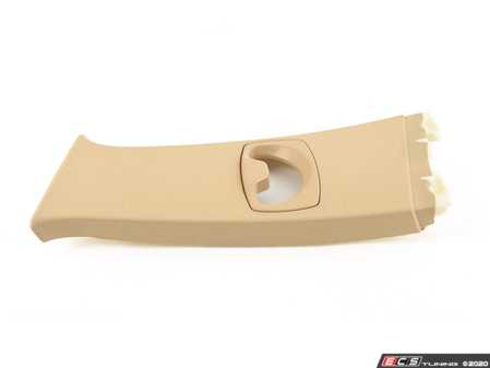 ES#112063 - 51437069435 - B Pillar Cover - Left - Beige, upper portion of the B pillar - Genuine BMW - BMW