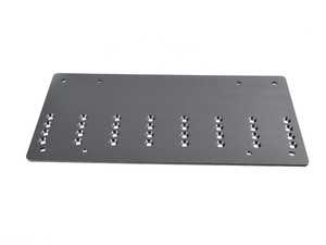 ES#3552411 - E10701020US - Billet Tow Hook Receiver License Plate Mount - US Style - Machined 300 series stainless steel for superior durability and style - Rennline - Volkswagen