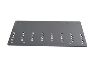 Billet Tow Hook Receiver License Plate Mount - US Style